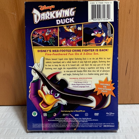 DarkWing Duck Vol I on DVD - 3 Disk Set by Disney - Picture 9 of 15
